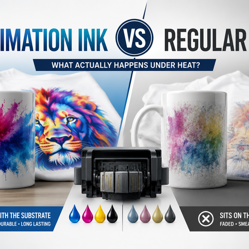 Sublimation Ink vs Regular Ink: What Every Decorator Needs to Know