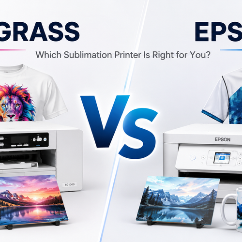Sawgrass vs. Epson sublimation printers: which is right for your business?