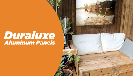 Duraluxe aluminum photo panels