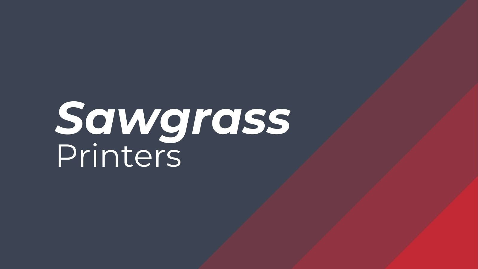 Sawgrass Printers
