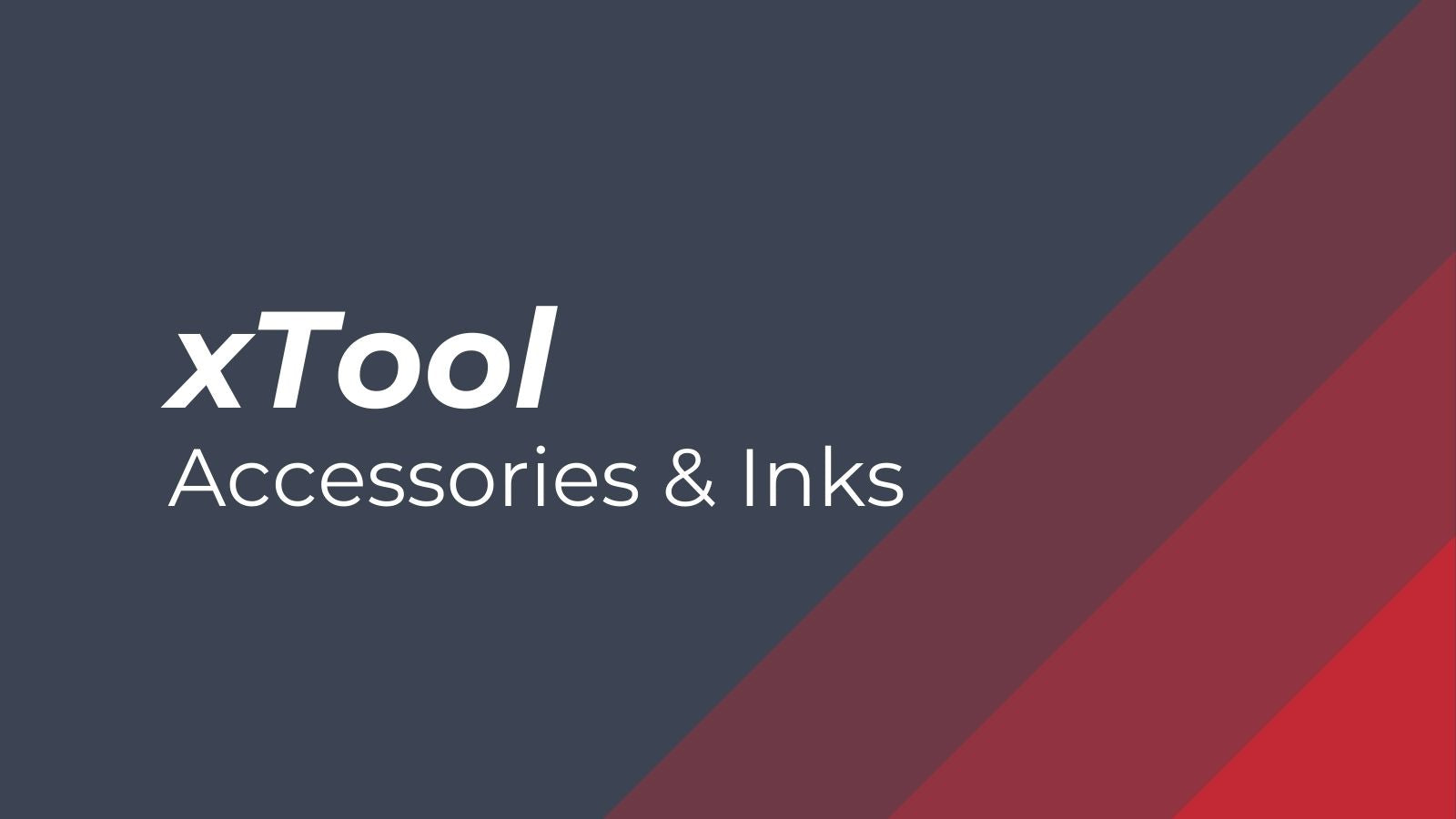 xTool Accessories and Inks