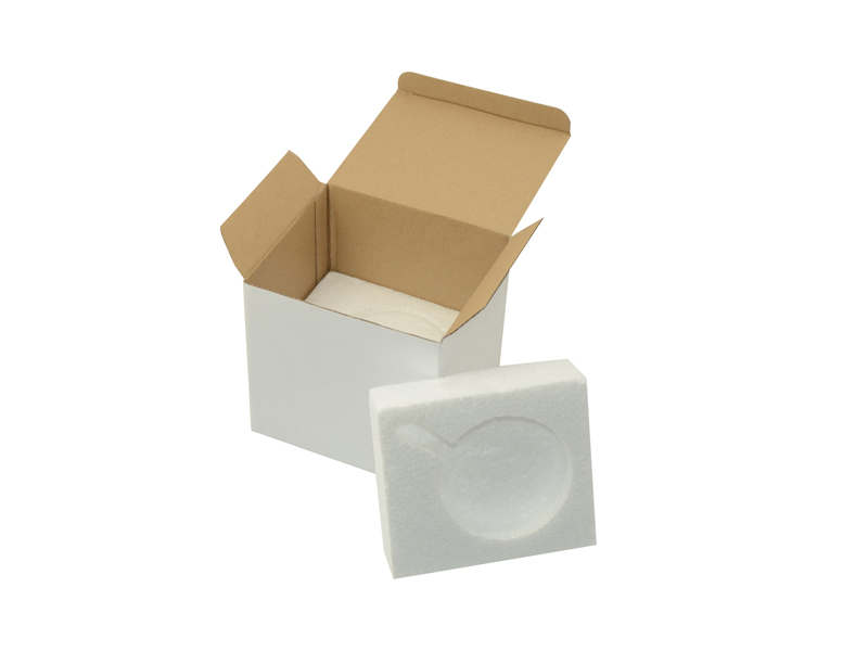 Mug Box with Foam for 11oz Mug - Case of 36 - Joto Imaging Supplies Canada