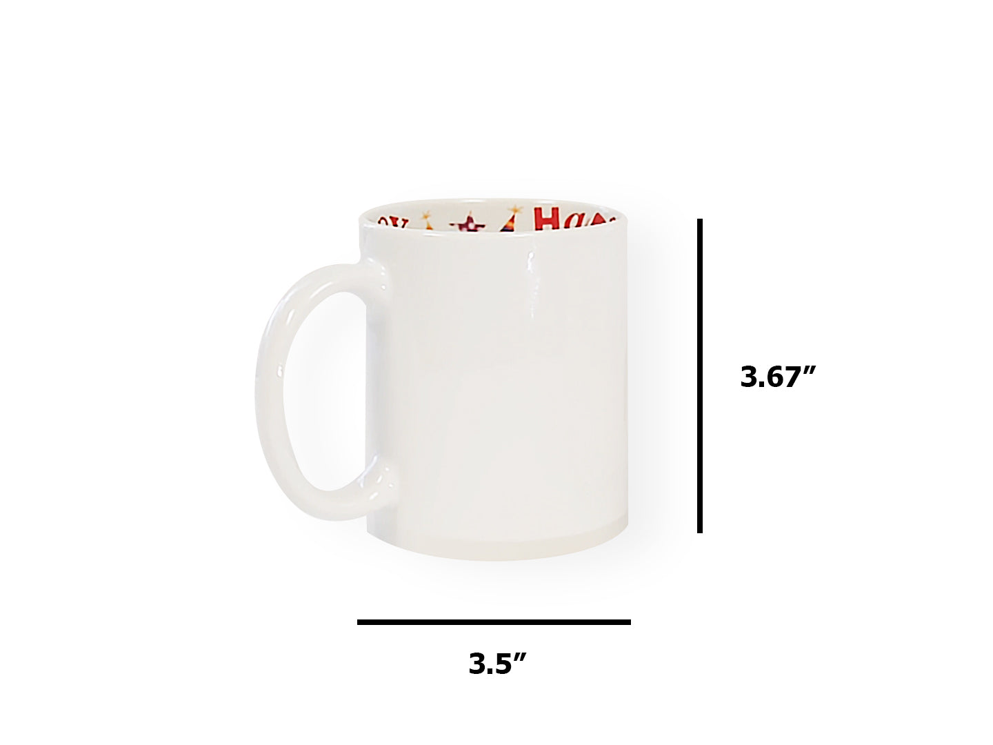 Pearl Coating™ 11oz Sublimation Ceramic Birthday White Mug - Case of 36 - Joto Imaging Supplies Canada