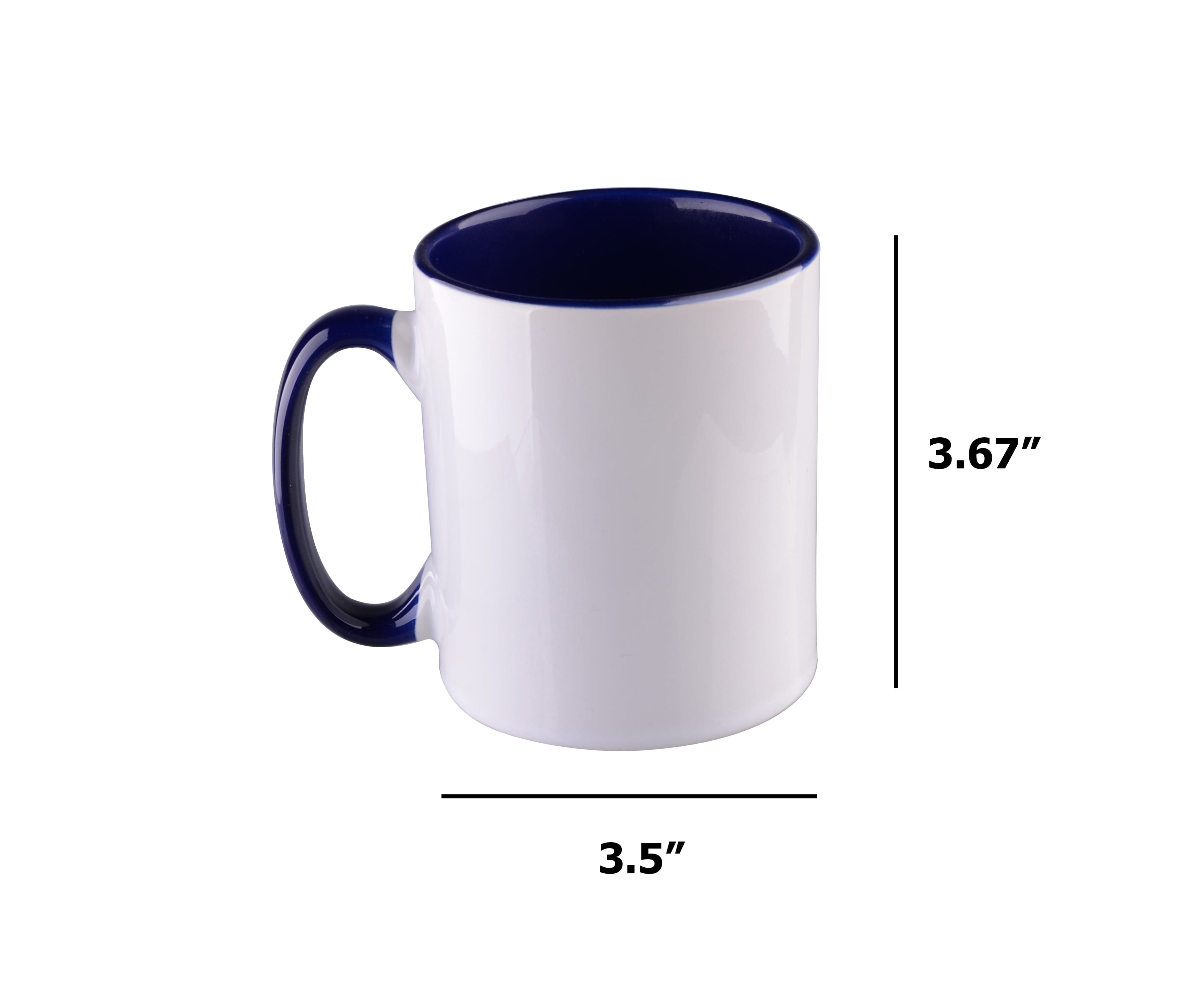 Pearl Coating™ 11oz Inner Colored Sublimation Mug - Case of 36 - Joto Imaging Supplies Canada