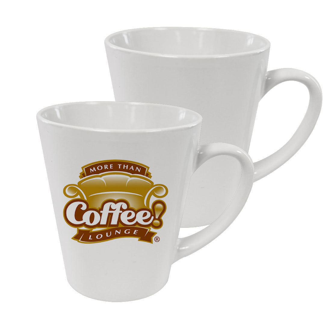 Pearl Coating™ 12oz Sublimation Latte White Mug - Case of 36 - Joto Imaging Supplies Canada