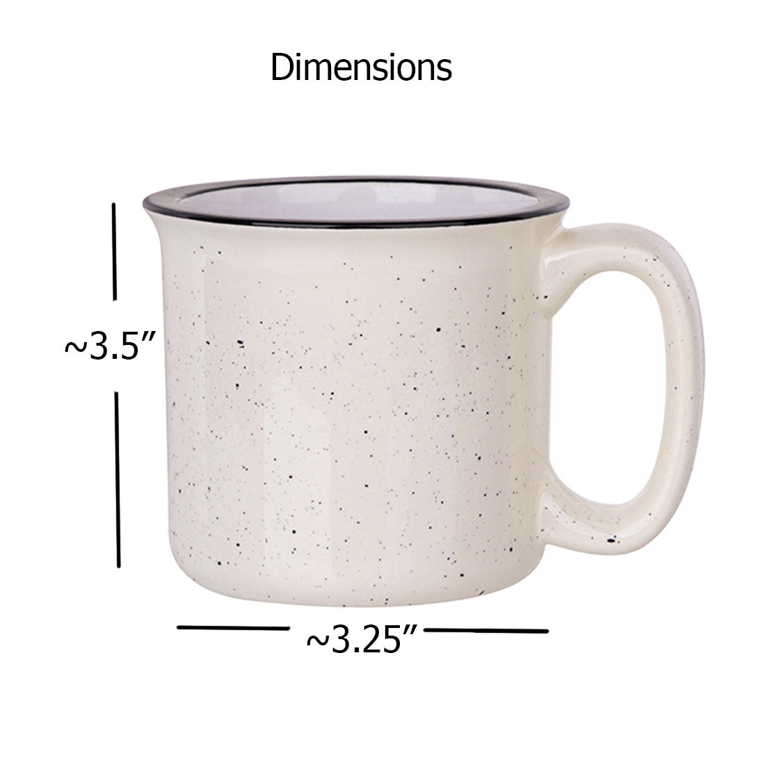 Pearl Coating™ 13oz Sublimation Beige Ceramic Enamel Mug - Case of 24 - Joto Imaging Supplies Canada