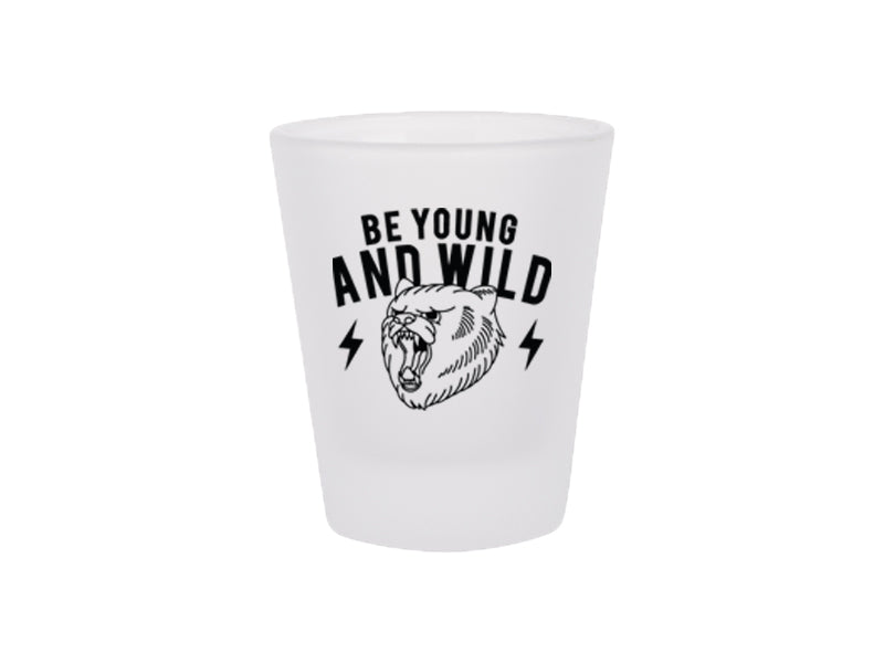 Pearl Coating™ 1.5oz Sublimation Shot Glass Frosted - Pack of 12 - Joto Imaging Supplies Canada