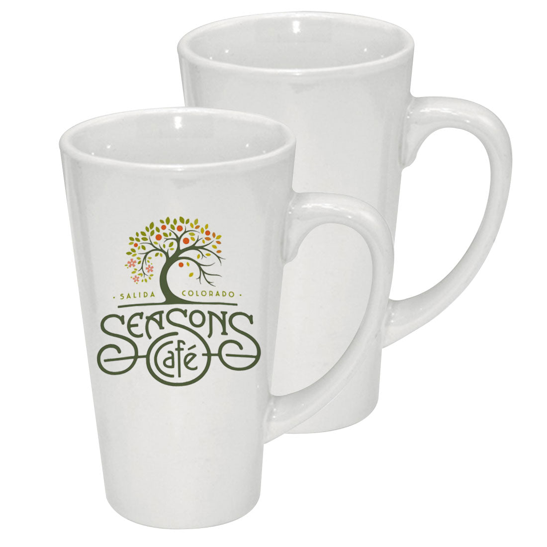 Pearl Coating™ 17oz Sublimation Latte White Mug - Case of 24 - Joto Imaging Supplies Canada