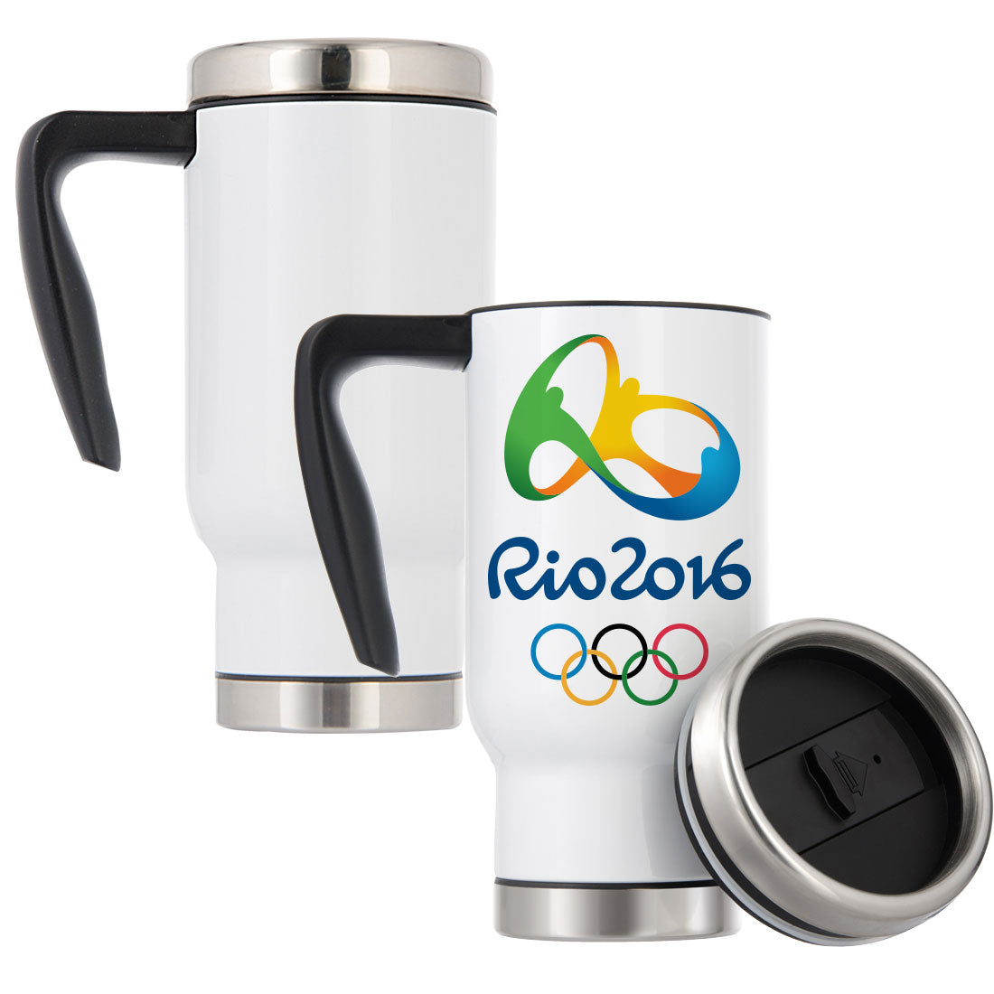 Pearl Coating™ 17oz Sublimation Travel Mug - Joto Imaging Supplies Canada