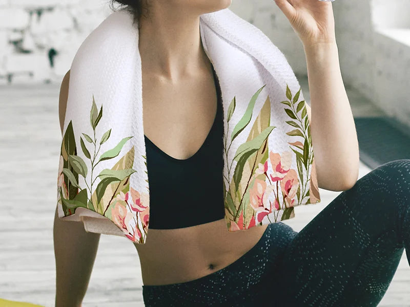 Pearl Coating™ Sublimation Polyester Waffle Kitchen Towel (18"x28") - Pack of 10 - Joto Imaging Supplies Canada