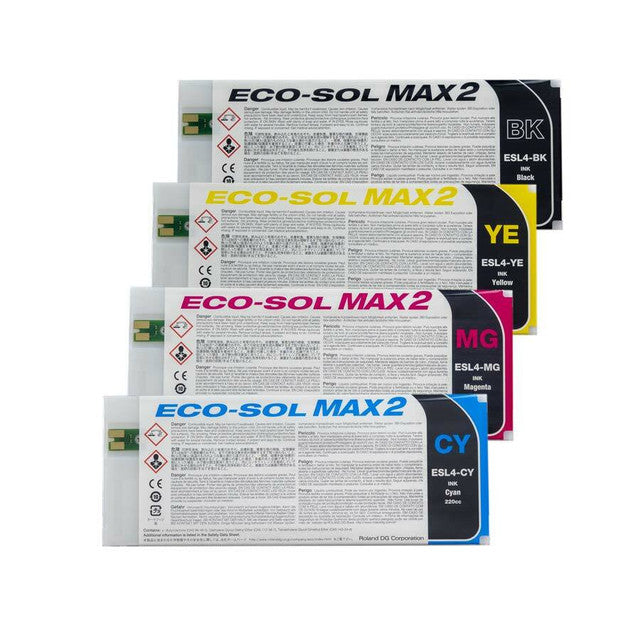 Roland Eco-Sol MAX 2 Ink Cartridge (for BN-20, BN-20A, BN2-20A) - Joto Imaging Supplies Canada
