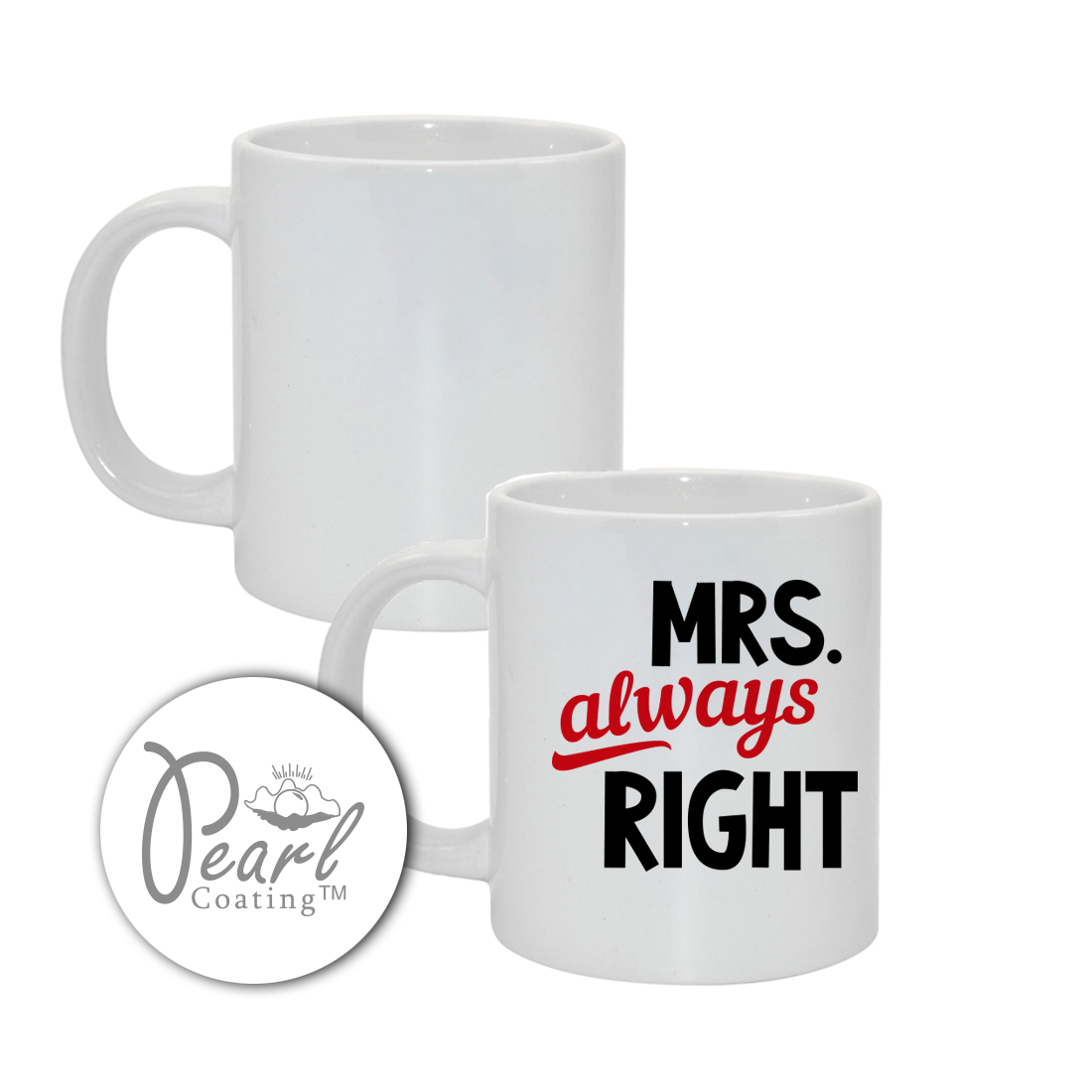 Pearl Coating™ 20oz Sublimation White Mug - Case of 36 - Joto Imaging Supplies Canada