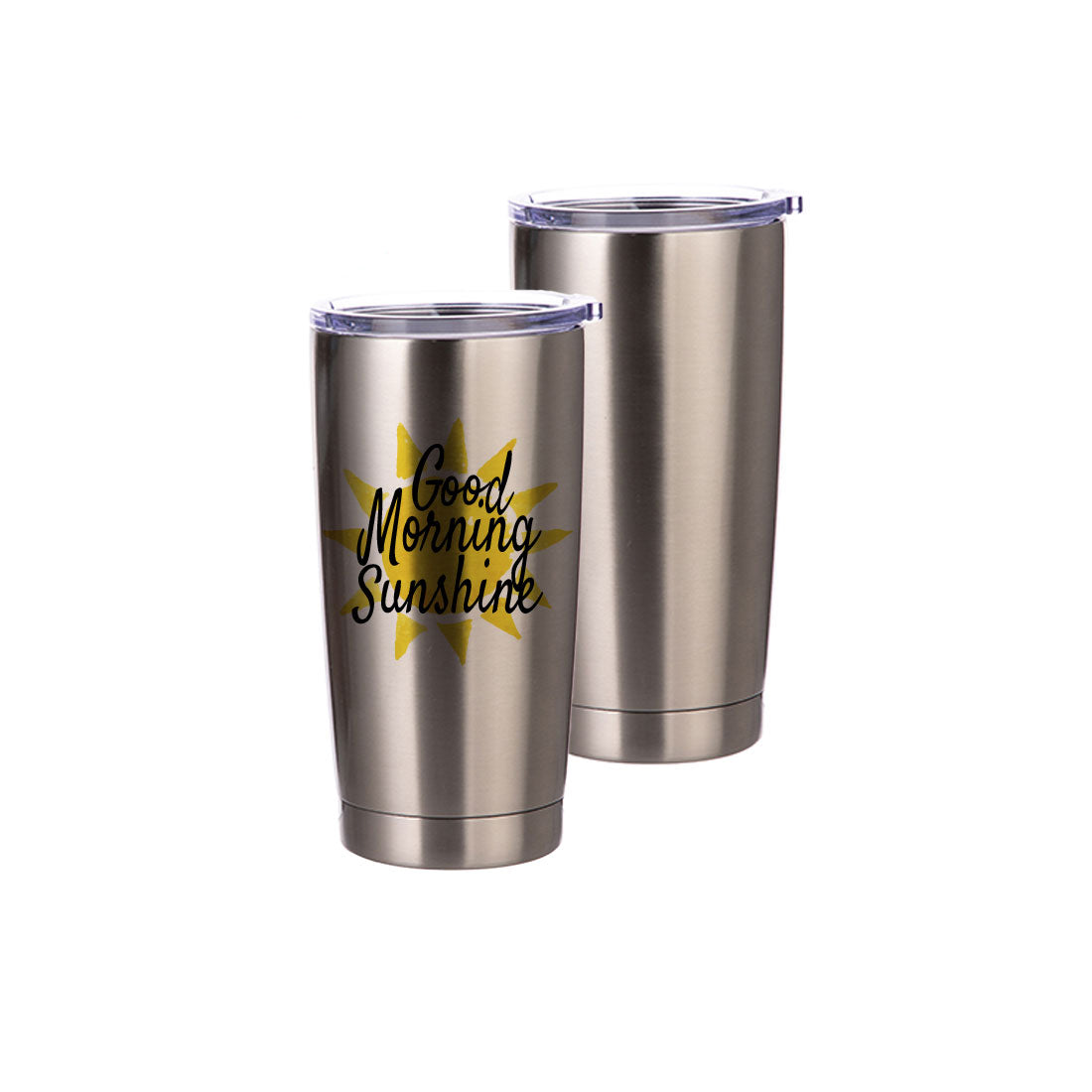 Pearl Coating™ 20oz Sublimation Stainless Steel Silver Tumbler - Pack of 5 - Joto Imaging Supplies Canada