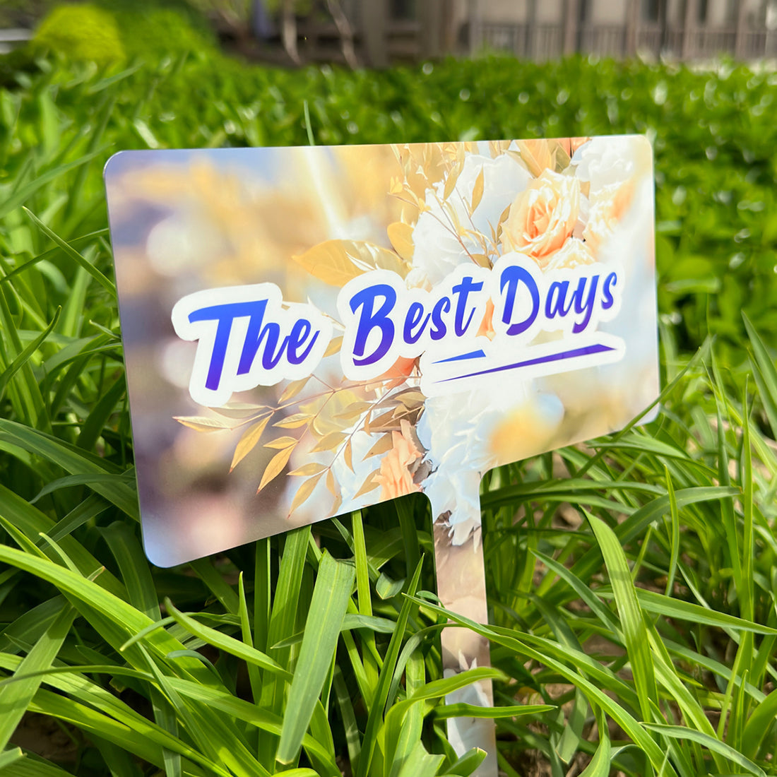 iLumipiX™ Sublimation Outdoor HD Photo Yard Stakes 7.75" x 10" - Pack of 10 - Joto Imaging Supplies Canada