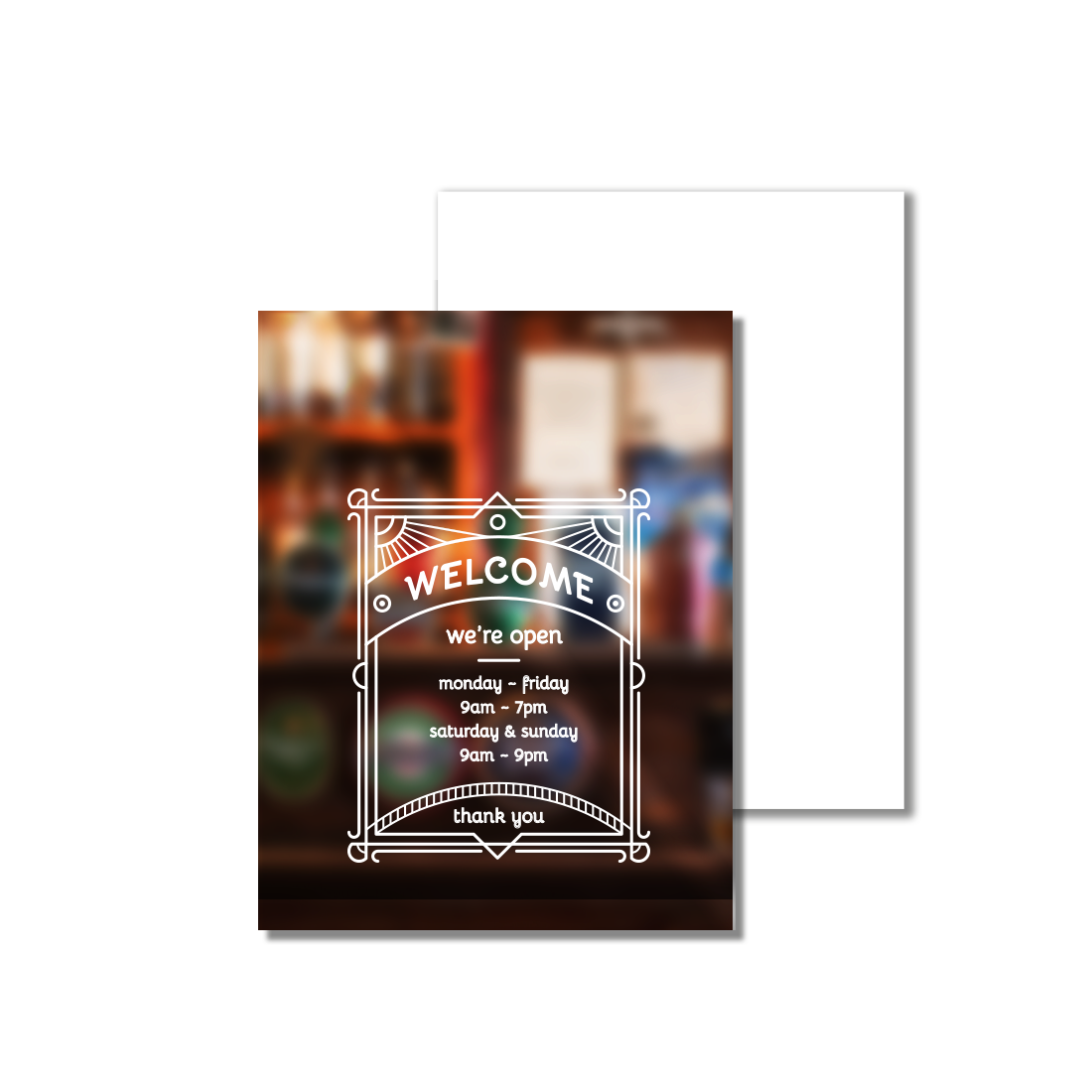 iLumipiX™ Sublimation Outdoor HD Photo Panel 8" x 10" - Pack of 10 - Joto Imaging Supplies Canada