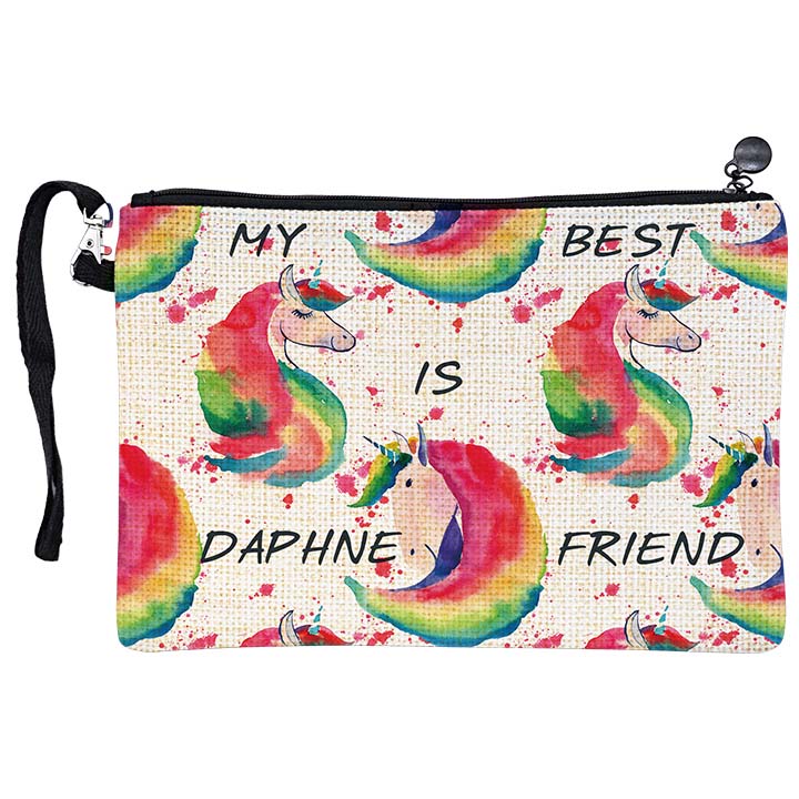 Pearl Coating™ Sublimation Linen Cosmetic Bag (6.5" x 9.4") - Pack of 10 - Joto Imaging Supplies Canada