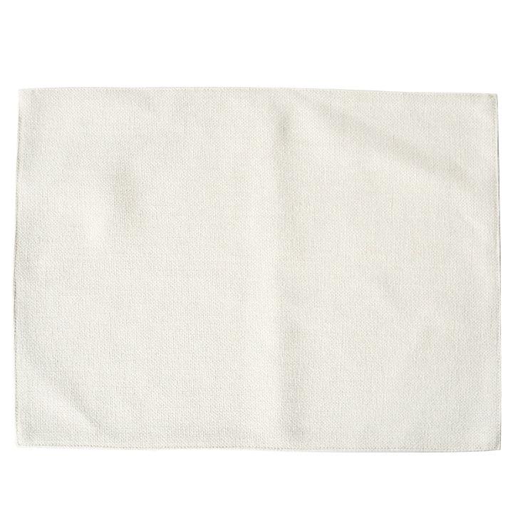 Pearl Coating™ Sublimation Linen Placemat (single-layer) - Pack of 10 - Joto Imaging Supplies Canada