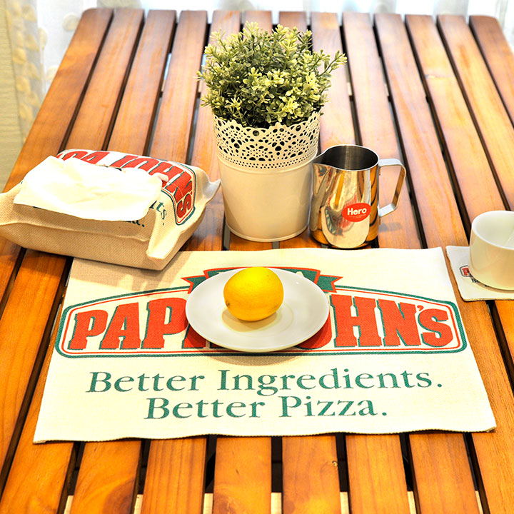 Pearl Coating™ Sublimation Linen Placemat (single-layer) - Pack of 10 - Joto Imaging Supplies Canada