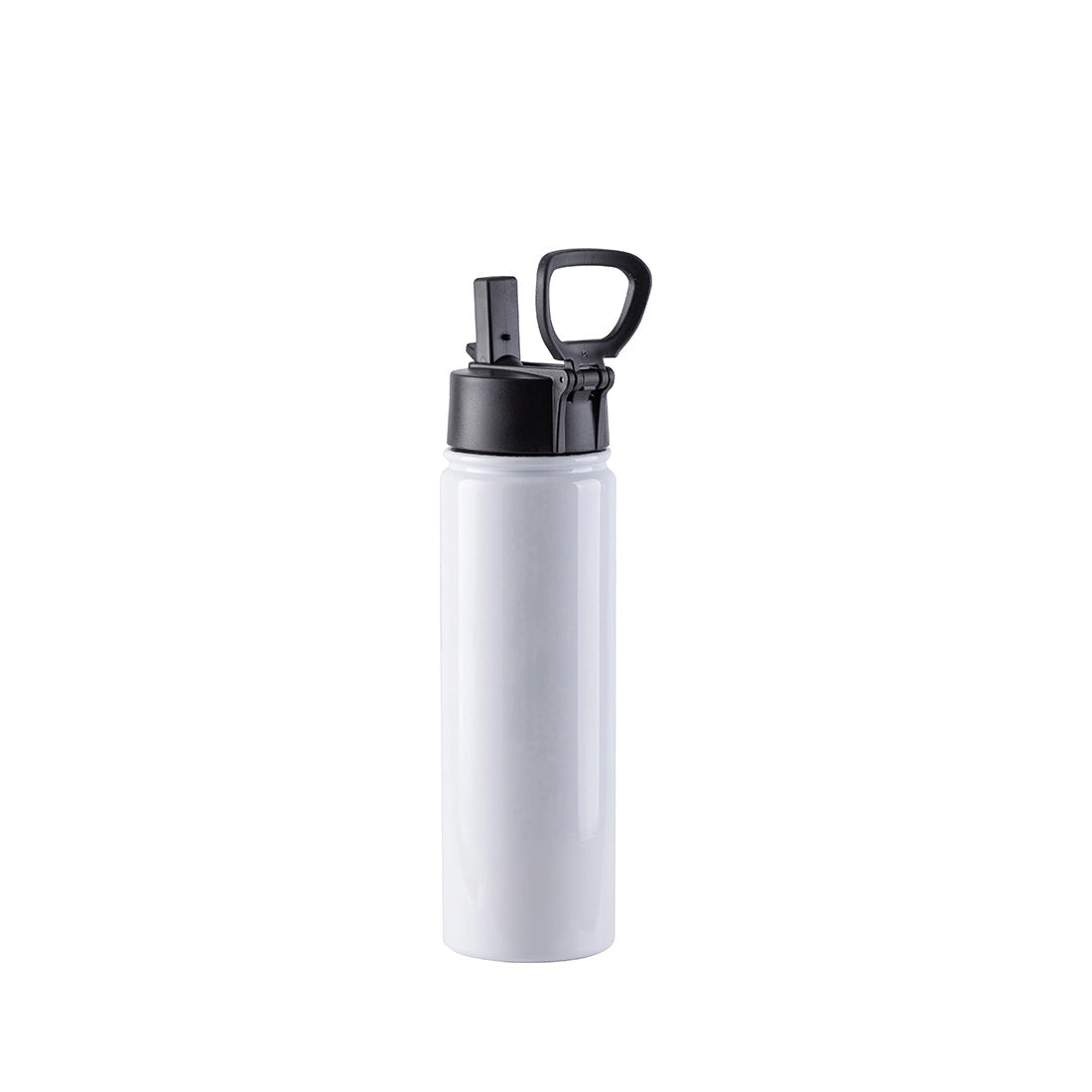 Pearl Coating™ 22oz Sublimation Stainless Steel Flask with Wide Mouth Straw Lid & Rotating Handle - Pack of 5 - Joto Imaging Supplies Canada
