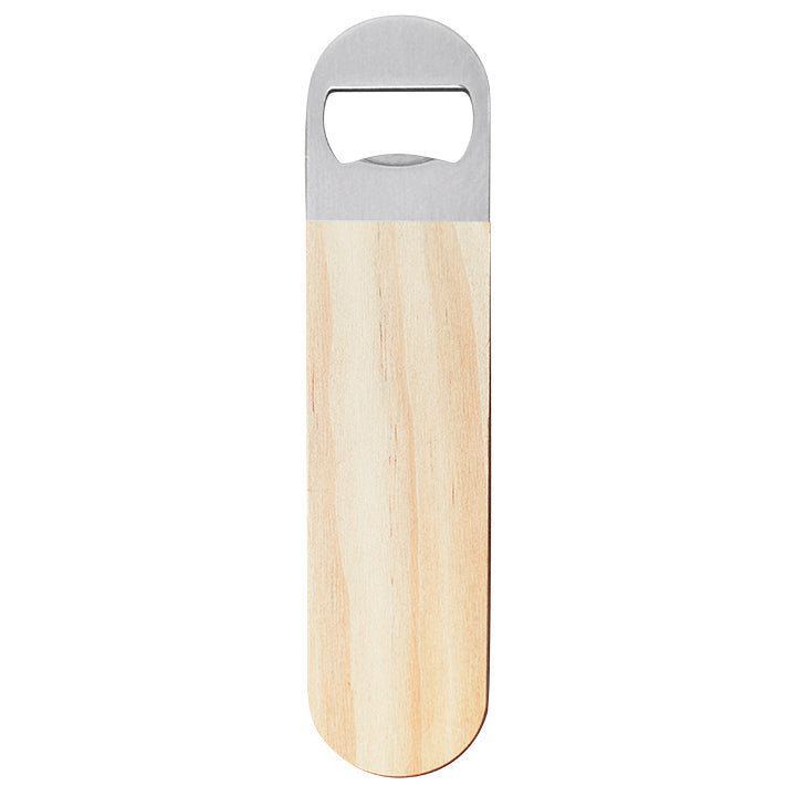 Pearl Coating™ Wooden Handle Stainless Steel Opener - Pack of 10 - Joto Imaging Supplies Canada