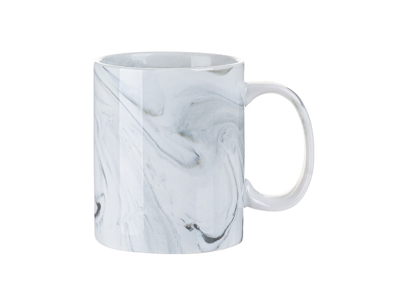 Pearl Coating™ 11oz Sublimation Ceramic Marble Mug - Case of 36 - Joto Imaging Supplies Canada