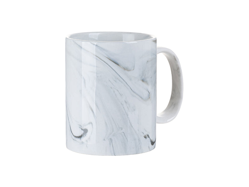 Pearl Coating™ 11oz Sublimation Ceramic Marble Mug - Case of 36 - Joto Imaging Supplies Canada