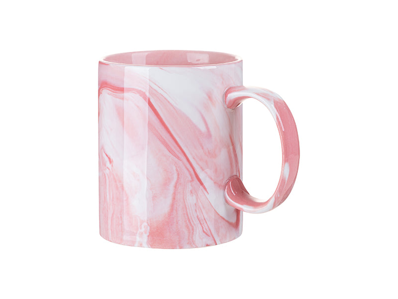 Pearl Coating™ 11oz Sublimation Ceramic Marble Mug - Case of 36 - Joto Imaging Supplies Canada