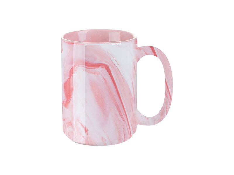Pearl Coating™ 15oz Sublimation Ceramic Marble Mug - Case of 36 - Joto Imaging Supplies Canada