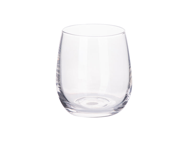 Pearl Coating™ 10oz Sublimation Stemless Wine Glass Clear - Pack of 12 - Joto Imaging Supplies Canada