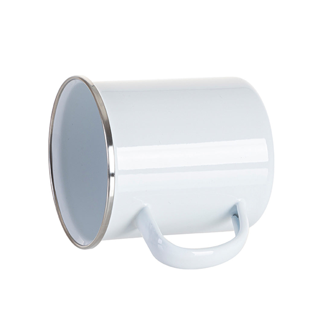 Pearl Coating™ 17oz/500ml Sublimation Enamel Cup with Flat Bottom - Pack of 6 - Joto Imaging Supplies Canada