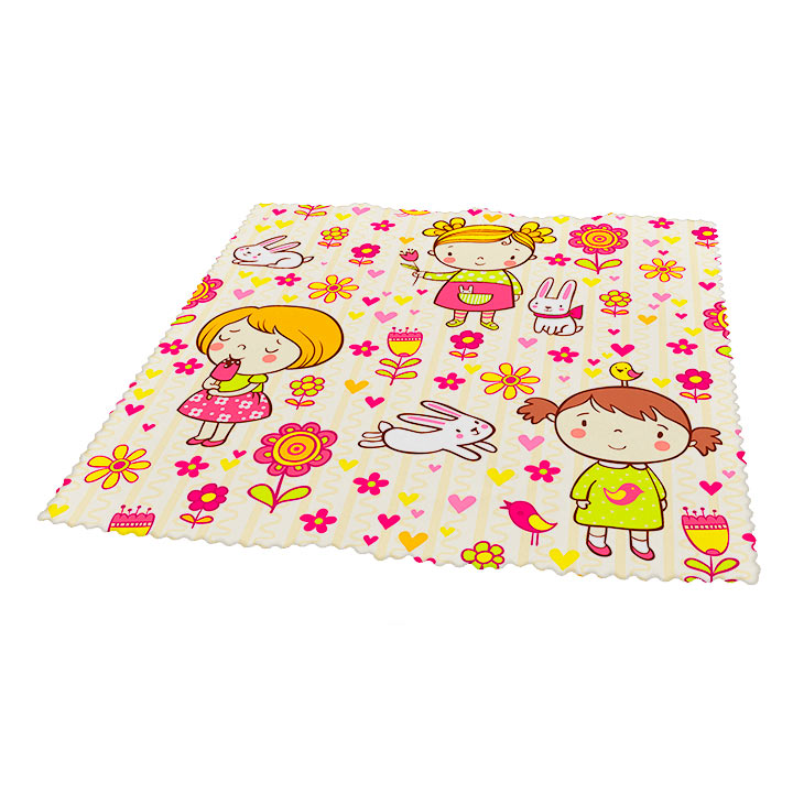 Pearl Coating™ Sublimation Microfiber Glasses Cleaning Cloth - Pack of 10 - Joto Imaging Supplies Canada