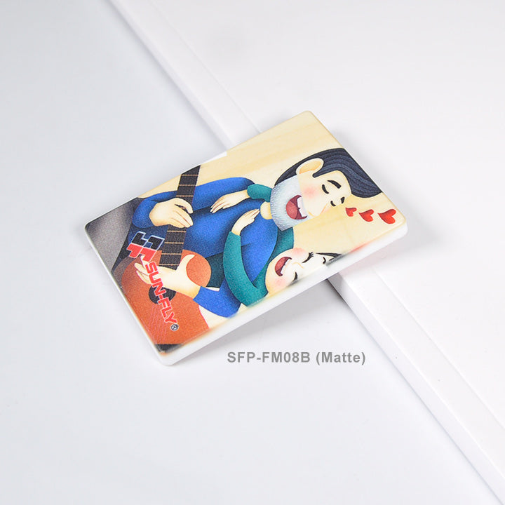 Pearl Coating™ Sublimation Polymer Fridge Magnet, Rectangle - Pack of 10 - Joto Imaging Supplies Canada