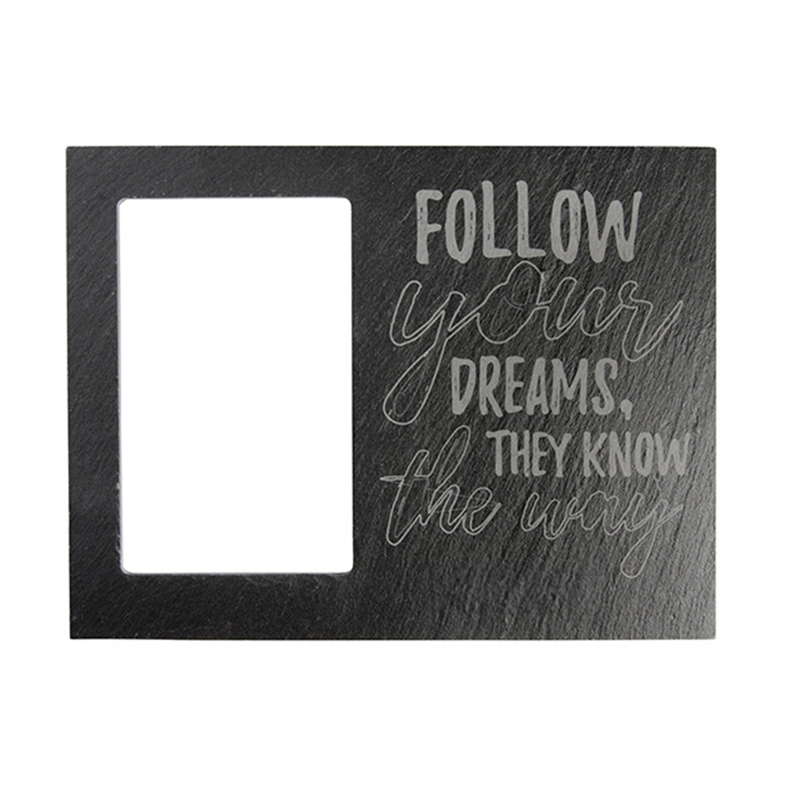 Engravable Slate Frame 25x19cm - Pack of 4 - Joto Imaging Supplies Canada