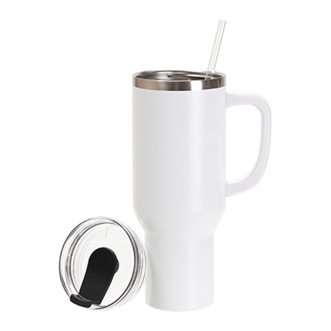 40oz/1200ml Engraving Stainless Steel Travel Tumbler w/ Straw - Joto Imaging Supplies Canada