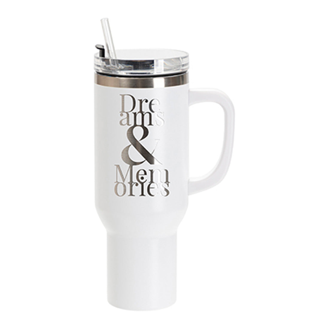 40oz/1200ml Engraving Stainless Steel Travel Tumbler w/ Straw - Joto Imaging Supplies Canada