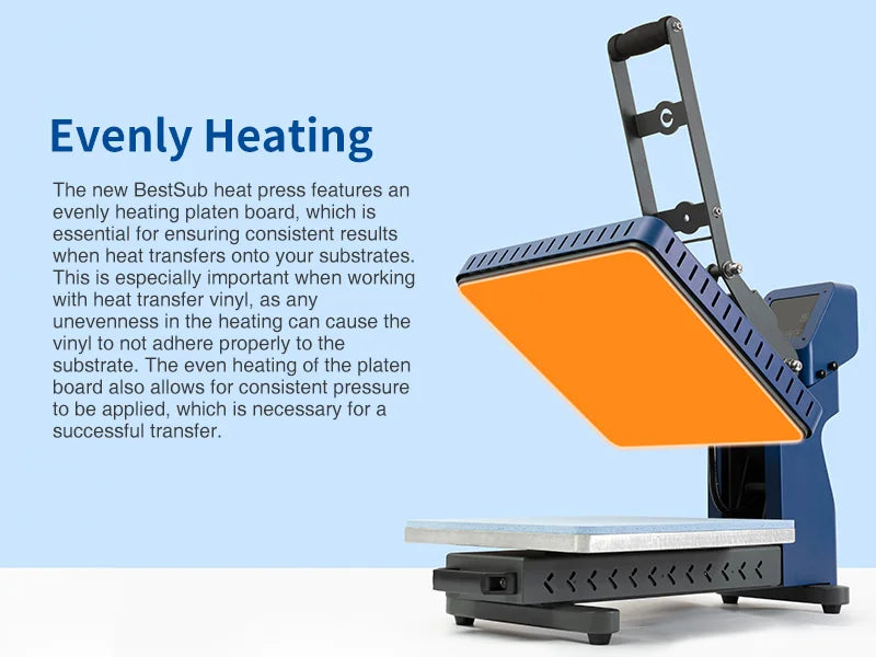 Best Sub Auto Release - Pull-Out Style Drawer Heat Press 15.7" x 19.7" - Joto Imaging Supplies Canada