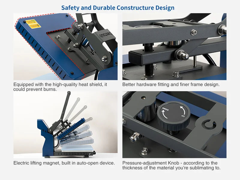 Best Sub Auto Release - Pull-Out Style Drawer Heat Press 15.7" x 19.7" - Joto Imaging Supplies Canada