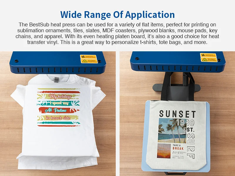 Best Sub Auto Release - Pull-Out Style Drawer Heat Press 15.7" x 19.7" - Joto Imaging Supplies Canada