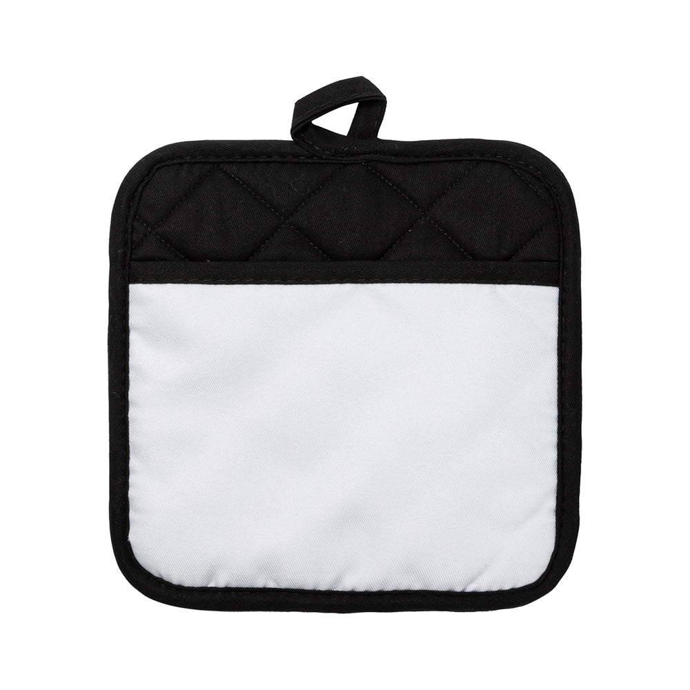 Craft Express 2 Pack Black Sublimation Pot Holder with Pocket - Craft Express Canada