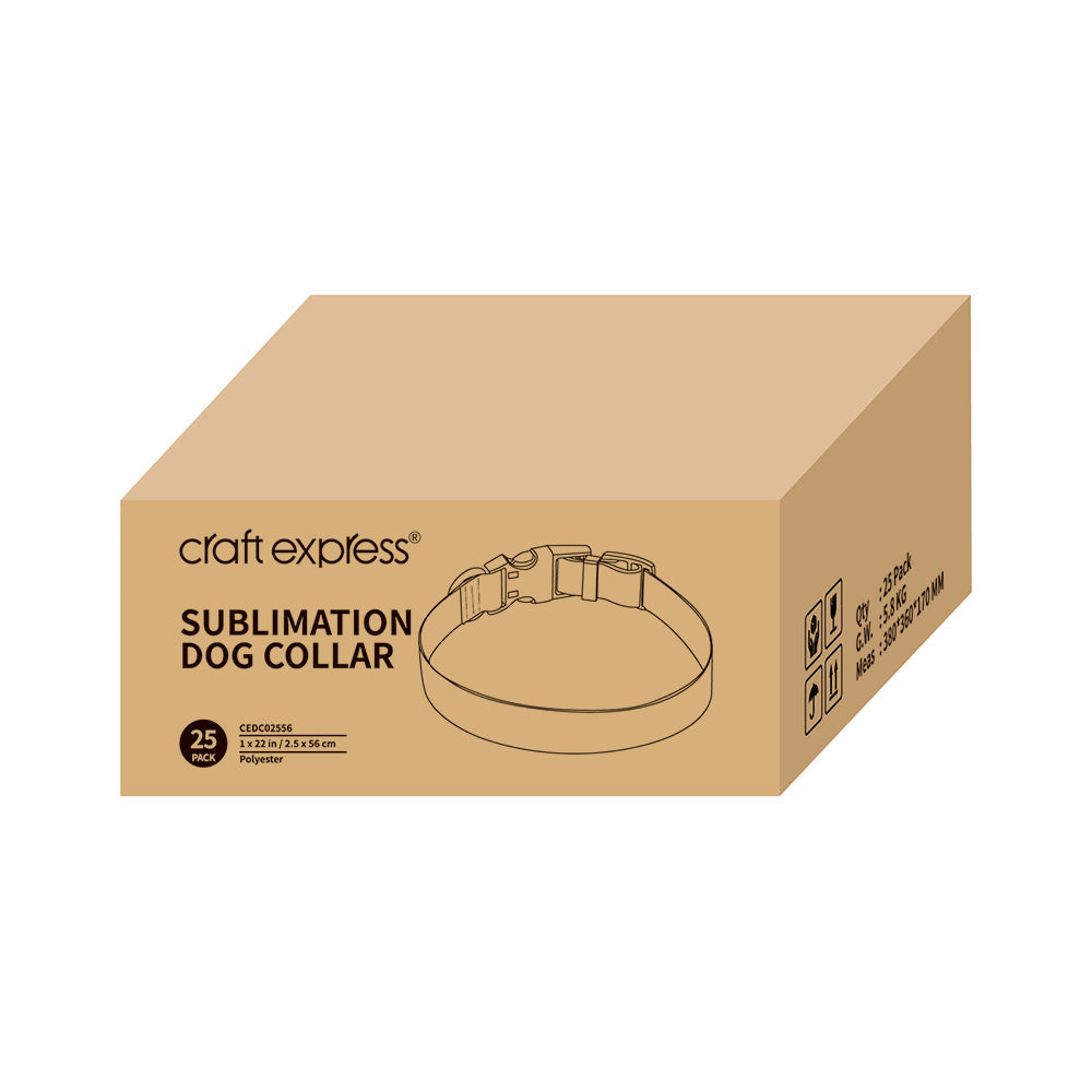 Craft Express 4 Pack Small to Medium Pet Collars - Craft Express Canada