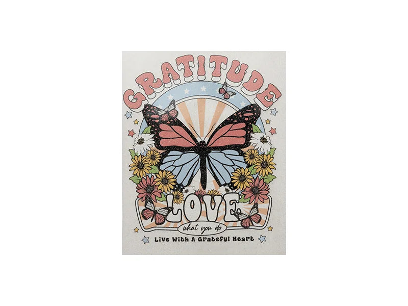 DTF Glitter Transfer Film (17in x 65.6 ft / 43.18cm x 20, Glitter Rainbow) - Joto Imaging Supplies Canada