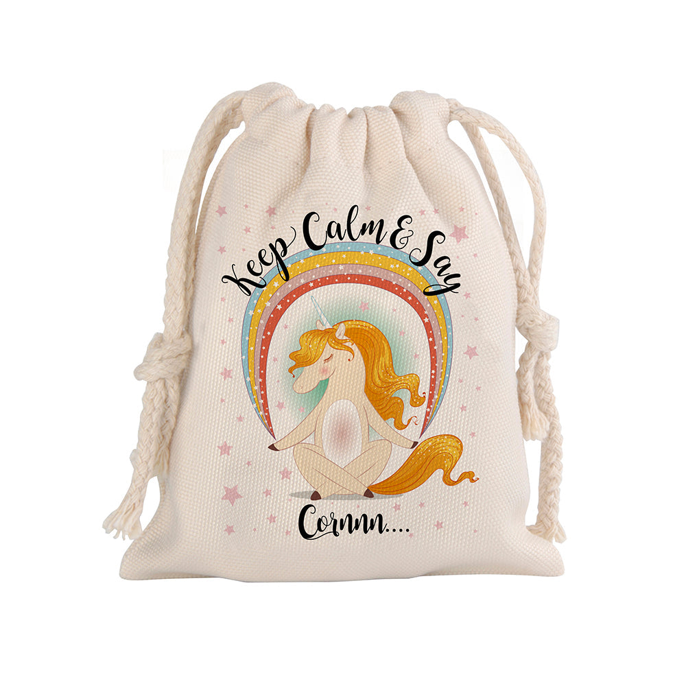 Craft Express 4 Pack Beige Sublimation Drawstring Gift Bags - Craft Express Canada