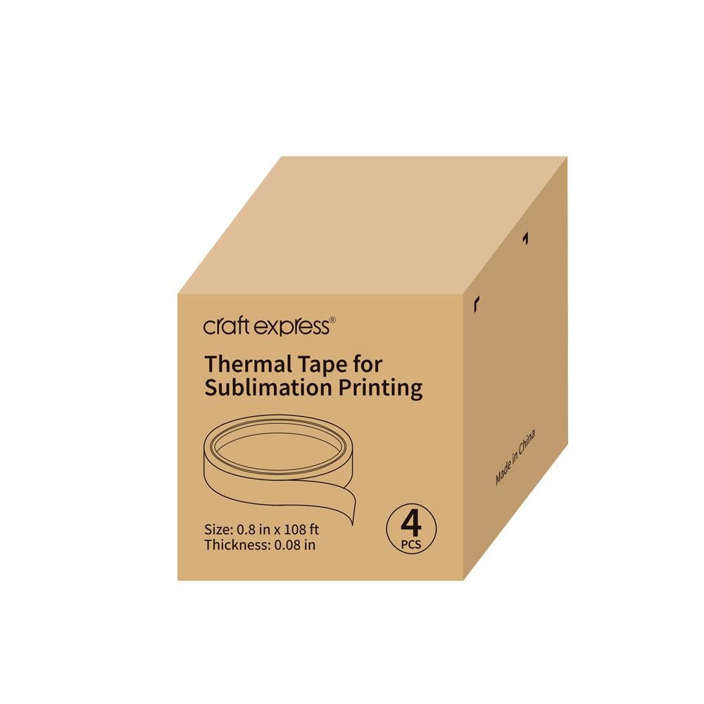 Craft Express 4 Pack Wide Sublimation Heat Resistant Tape - Craft Express Canada