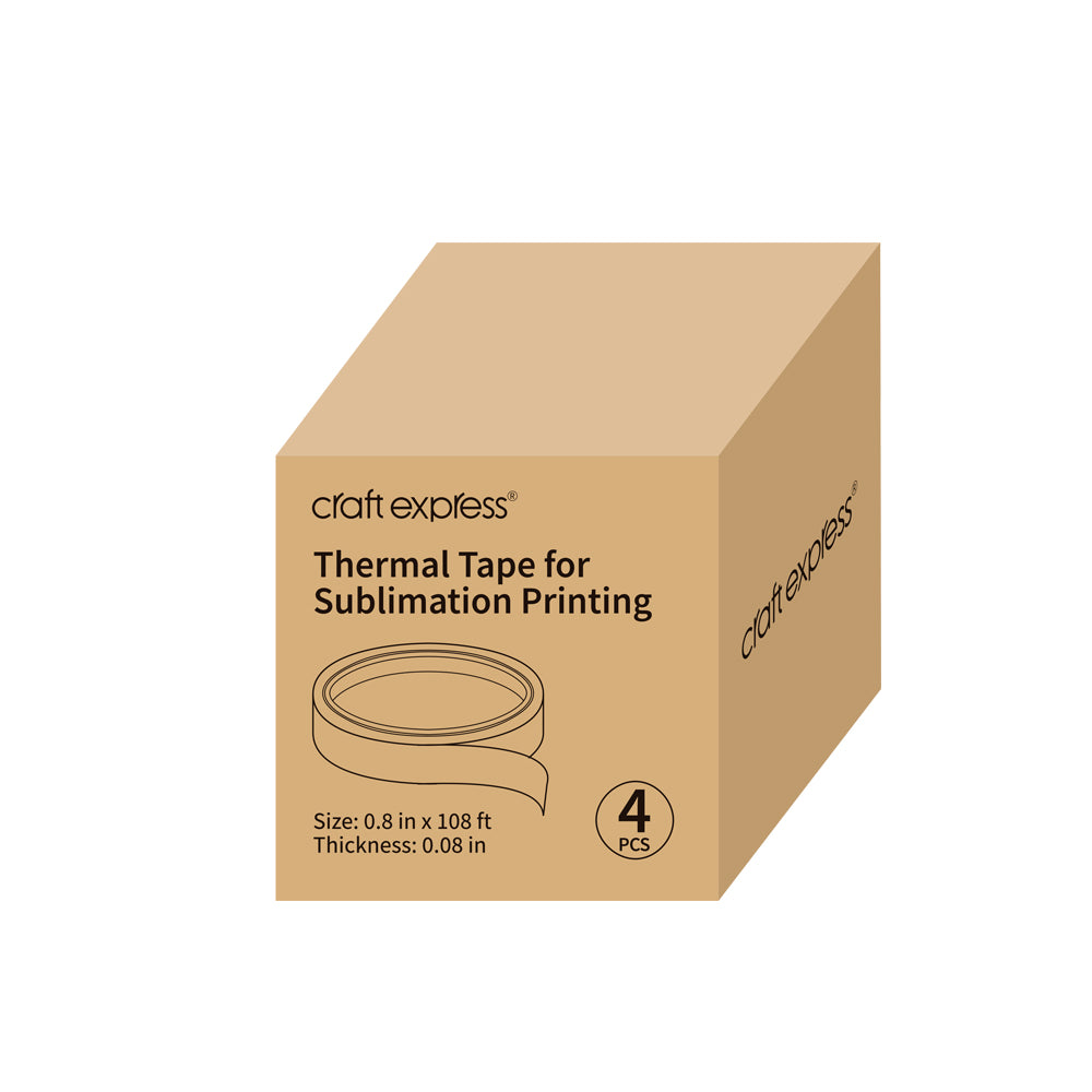 Craft Express 4 Pack Wide Sublimation Heat Resistant Tape - Craft Express Canada