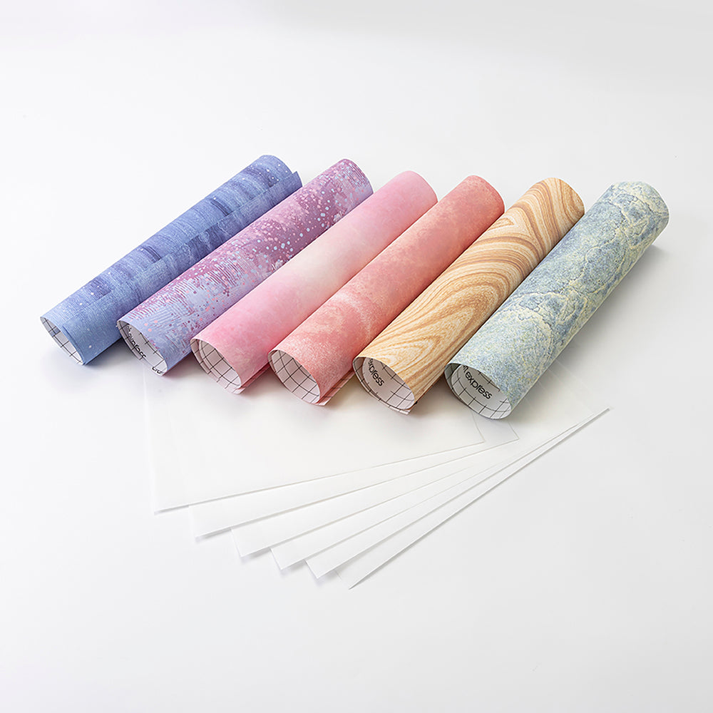 Craft Express 6 Pack of Assorted Sublimation Transfer Sheets I - 12 ×12 Inch Sheets - Craft Express Canada