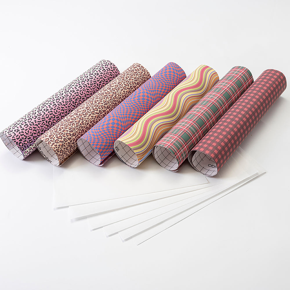 Craft Express 6 Pack of Assorted Sublimation Transfer Sheets II - 12 x 12 Inch Sheets - Craft Express Canada