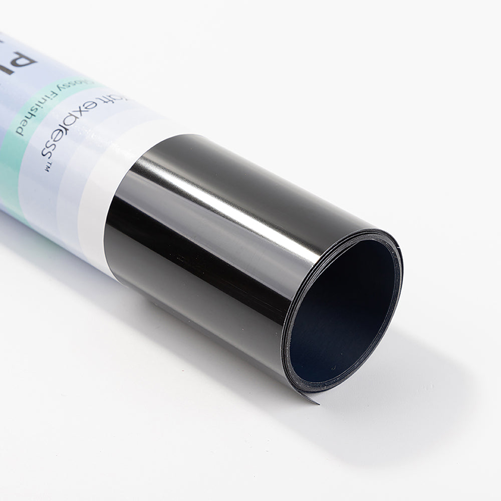 Craft Express Black Glossy Heat Transfer Vinyl Roll - Craft Express Canada