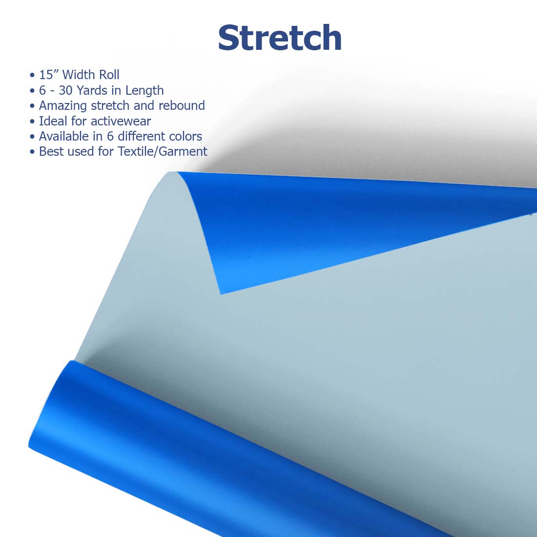 MultiCut™ Stretch Heat Transfer Vinyl 15" - Joto Imaging Supplies Canada