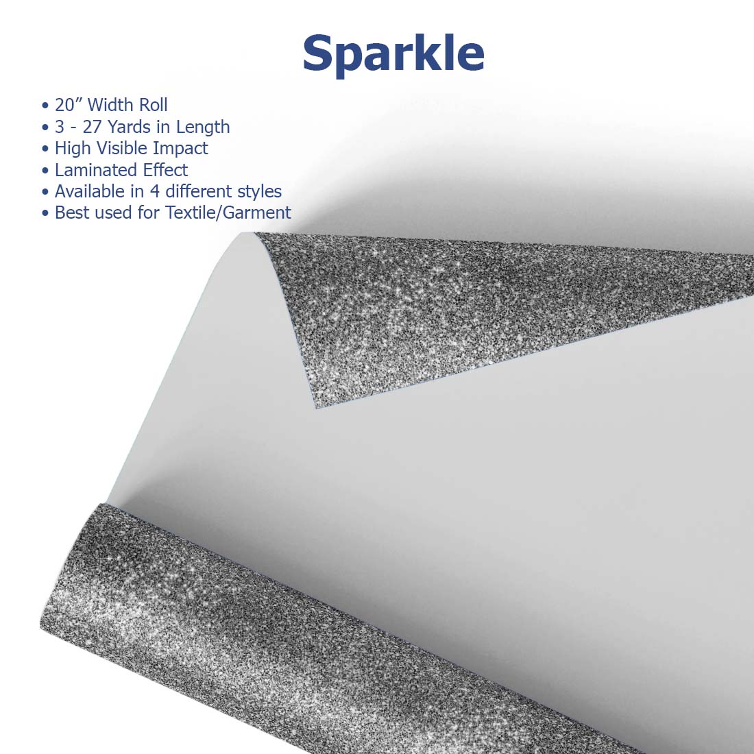 MultiCut™ Sparkle Heat Transfer Vinyl 20" - Joto Imaging Supplies Canada