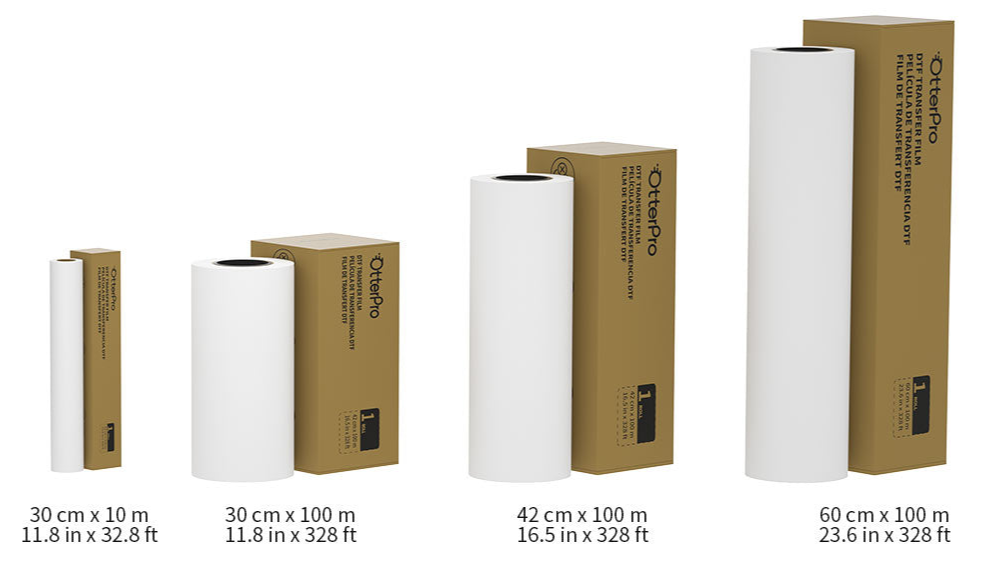 OtterPro DTF Film (Rolls) - Joto Imaging Supplies Canada